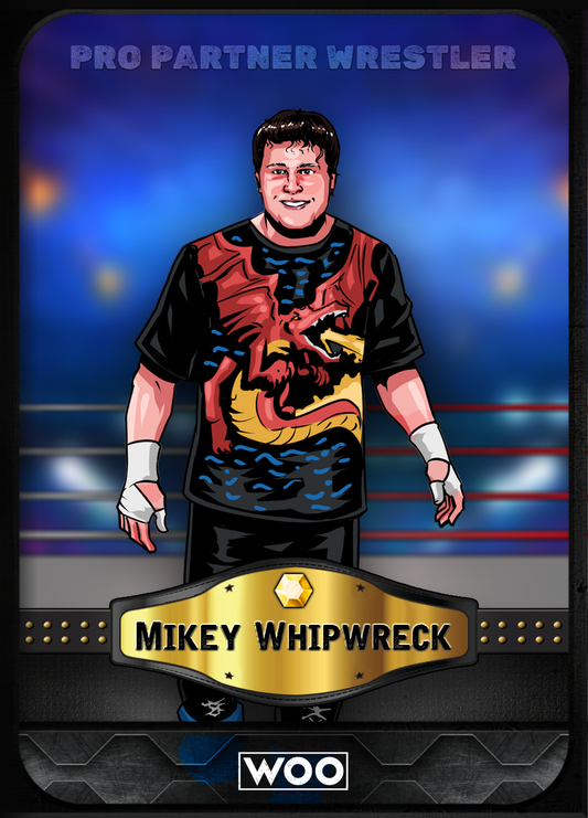 Pre-order Mikey Whipwreck - Premium Item Signed