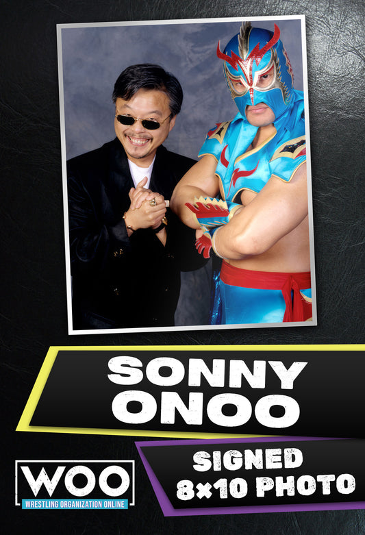 Pre-order Sonny Onoo - Standard/Premium Signature & Picture with talent COMBO